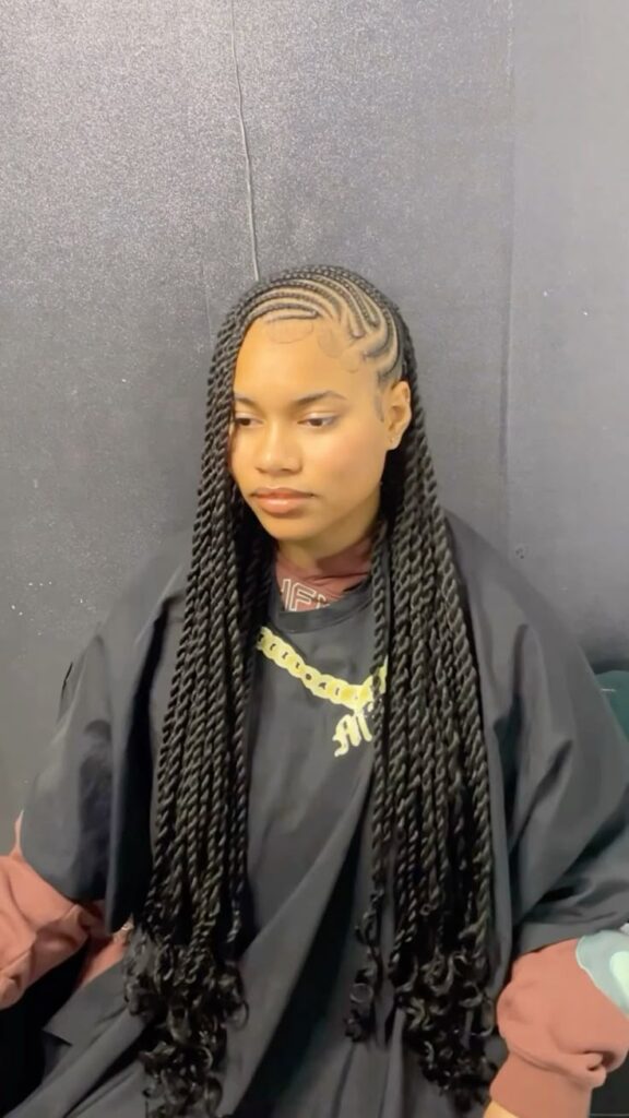 lemonade fulani braids