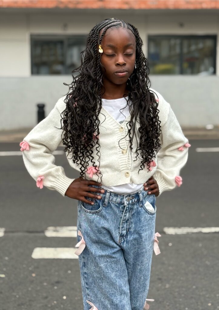 kayzhair kids fulani (medium) mid back length