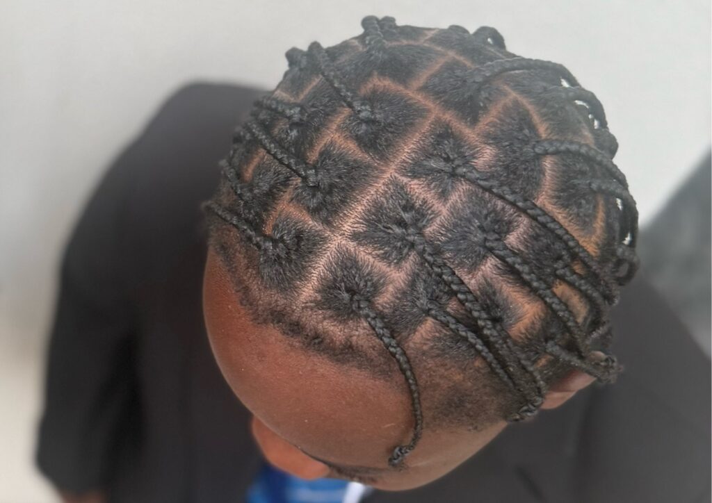 kayzhair single plaits large (natural hair)