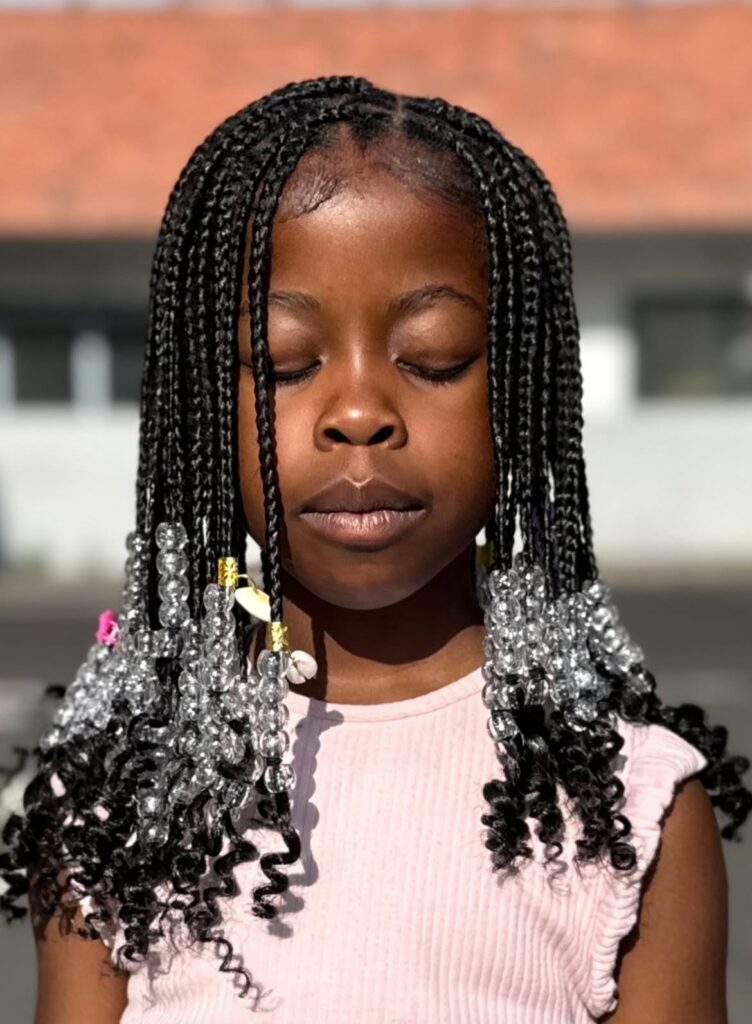 kids boho braids